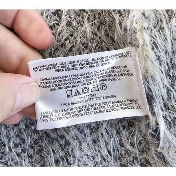 Eddie Bauer Aztec Cardigan Duster Women’s Size M Tribal Southwestern Cabin - Picture 8 of 10